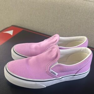 Vans Kids Light Pink Slip-On Sneakers